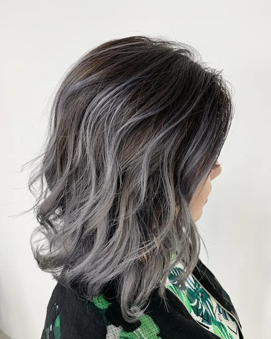 ロング カラー バレイヤージュ レイヤーカット ✨カラー指名 No.1✨keitaのヘアスタイル
