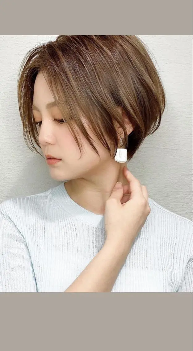 ショート 阿見 大成のヘアスタイル