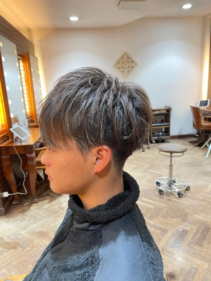 メンズ マッシュ stylist YUTOのヘアスタイル