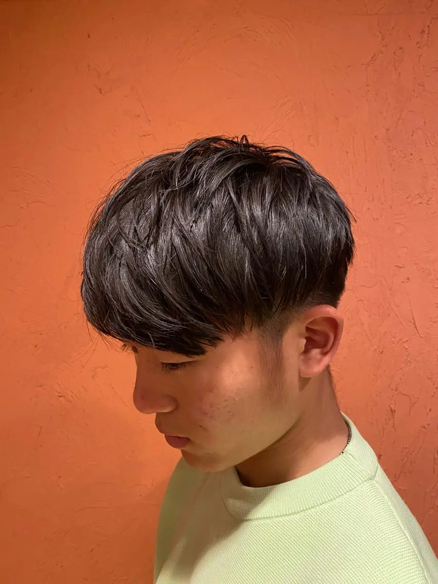 ショート メンズ 橋本 琉磨のヘアスタイル