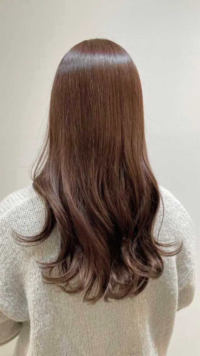 ロング カラー カット ヘアカラー トリートメント ERI / newi町田のヘアスタイル