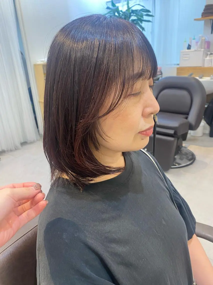 ミディアム カラー トリートメント 似合う髪型が 分からない方へのヘアスタイル