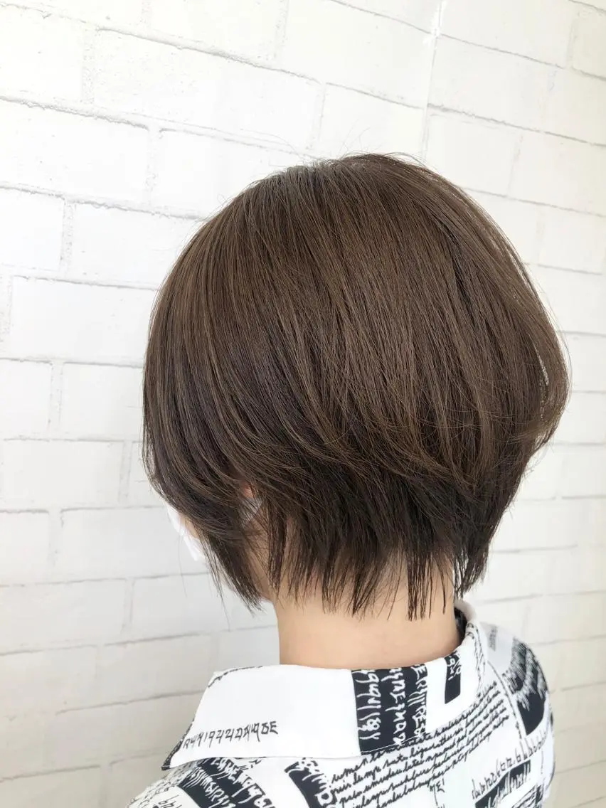 ショート ショートヘア 小顔カット カット ヘアカラー トリートメント ✂️ショートの匠✂️ 國井慎平のヘアスタイル