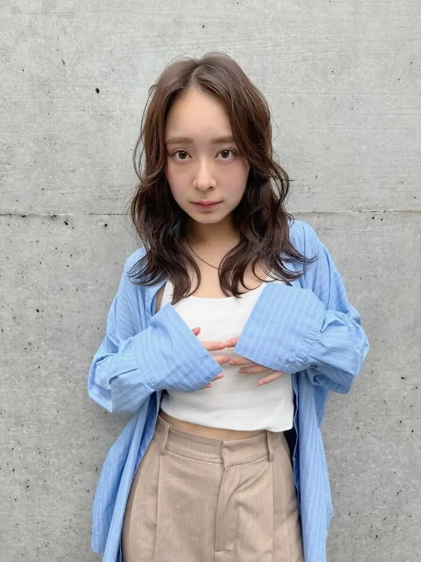 セミロング 💚Forest Mirror💚のヘアスタイル