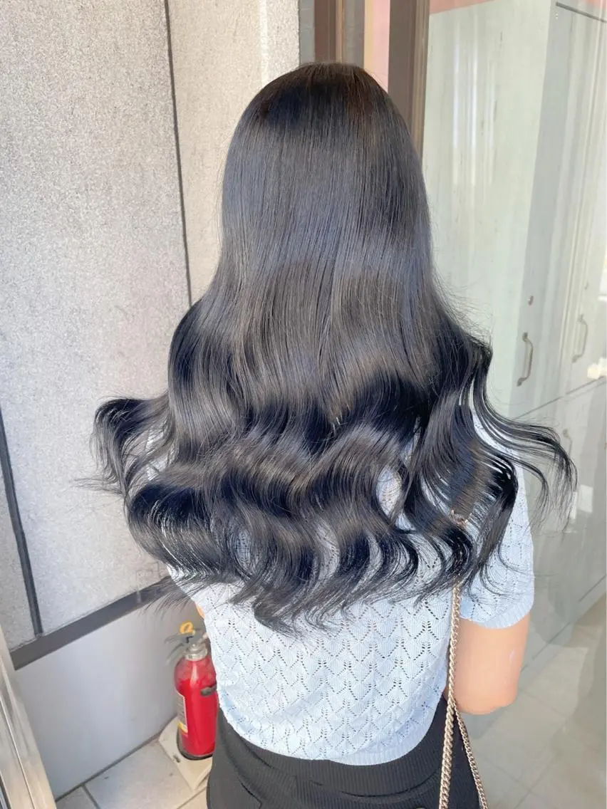ロング カラー ハイトーン特化💍 NØRN💍韓国のヘアスタイル