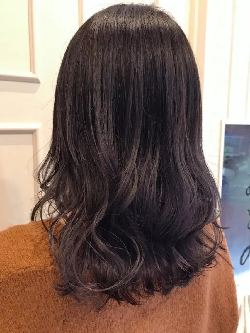 ミディアム Blanco 村松 美里のヘアスタイル