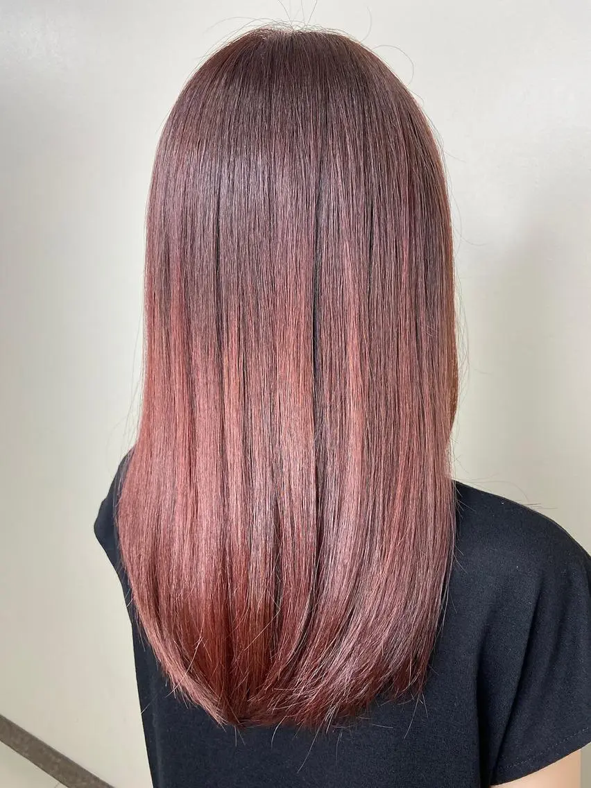 セミロング カラー Hair resort Aiのヘアスタイル
