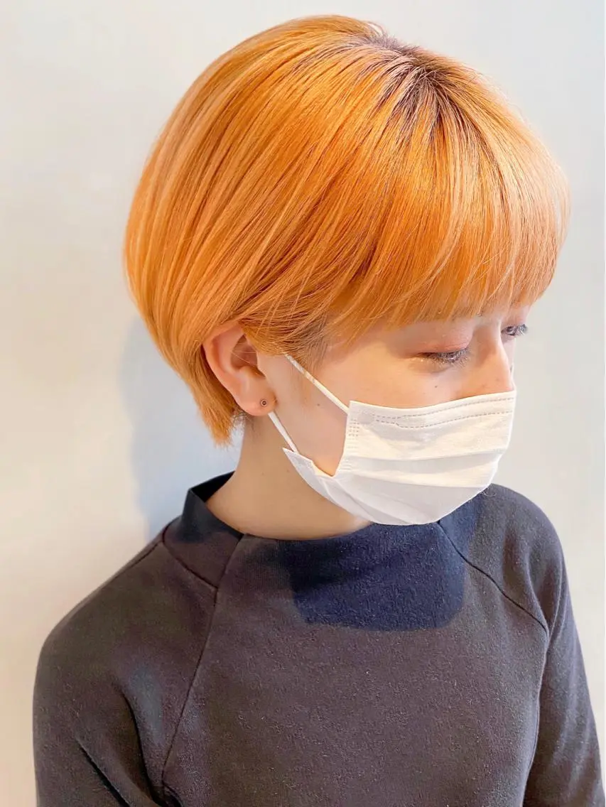 ショート カラー カラー系/カット特化 🟠オオタキマサシのヘアスタイル