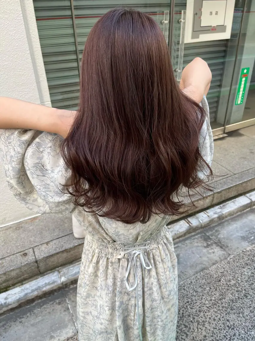 ロング ヘアカラー トリートメント レイヤー×透明感 Tatsuya💫のヘアスタイル