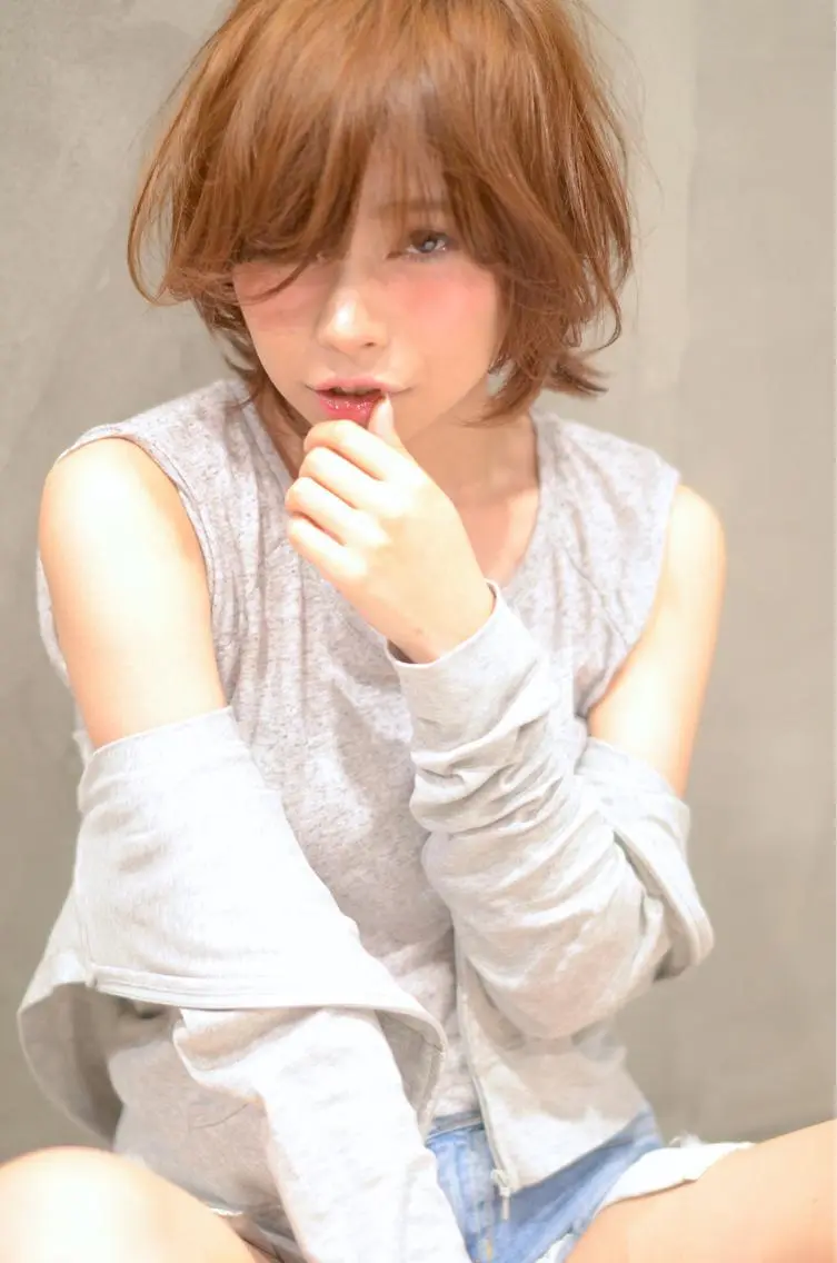 ショート カラー パーマ Rico OFFICIALのヘアスタイル