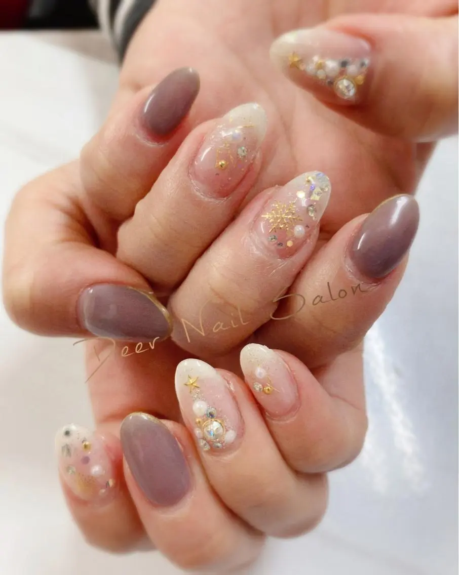 ネイル ハンドネイル Peachy 🍑のネイルデザイン