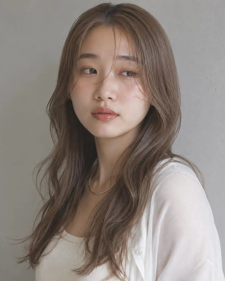 ロング カラーモデル募集☆ 山村梨香のヘアスタイル