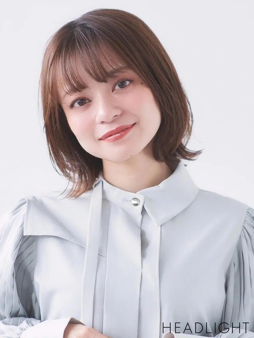 ミディアム AKI /新宿のヘアスタイル