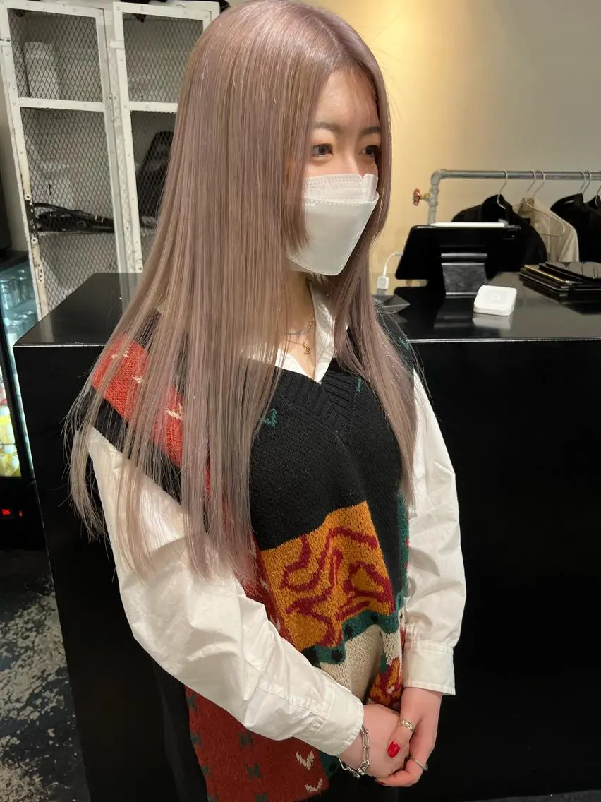 ロング カラー パーマ ヘアアレンジ メンズ キッズ カット ヘアカラー トリートメント ブリーチ ハイトーン 特化🌈フジタハルキのヘアスタイル
