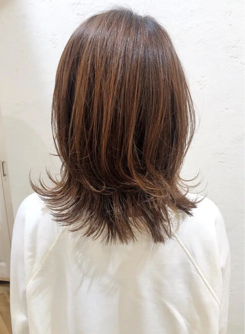 ミディアム カラー パーマ ヘアアレンジ Londideal 高橋ヒロシのヘアスタイル