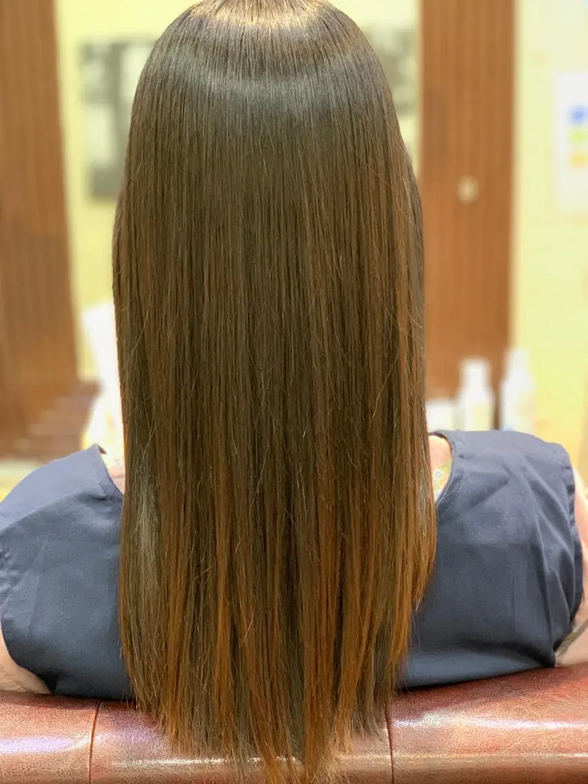 セミロング 木村 瞬のヘアスタイル