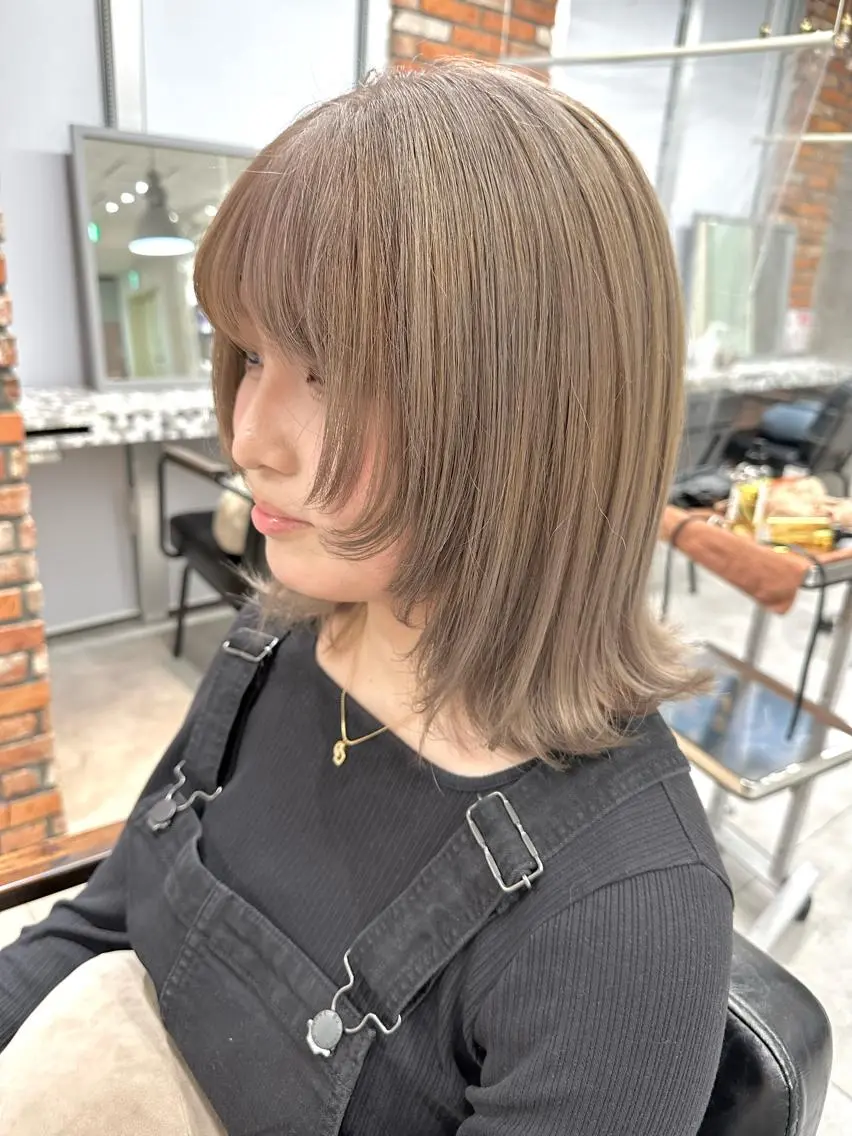 ミディアム quill クイル　ツボイタクマのヘアスタイル