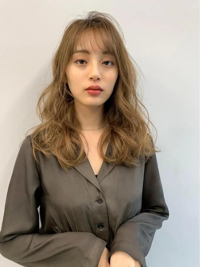 ロング カラー 透明感カラー✂︎ YUKAのヘアスタイル