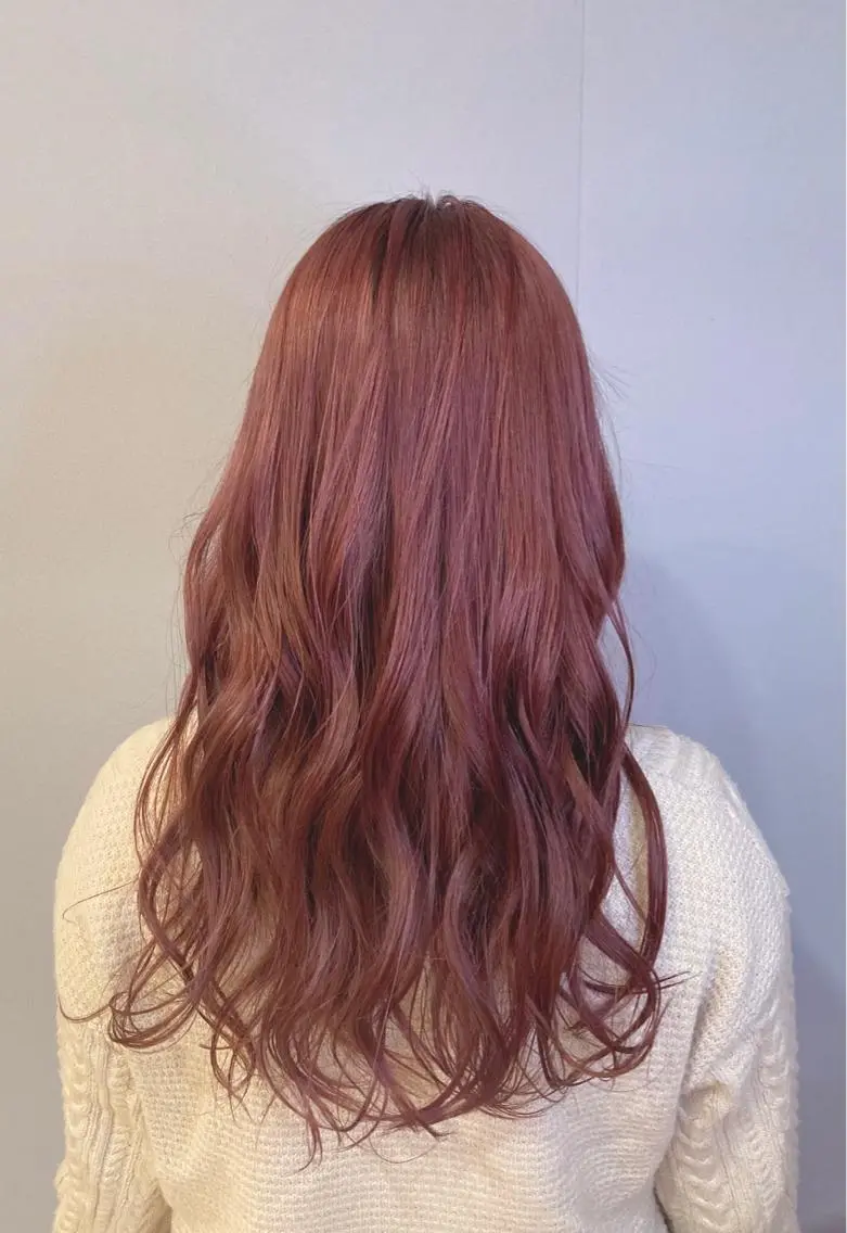 ロング カラー ヘアカラー トリートメント 宮原 佳苗のヘアスタイル