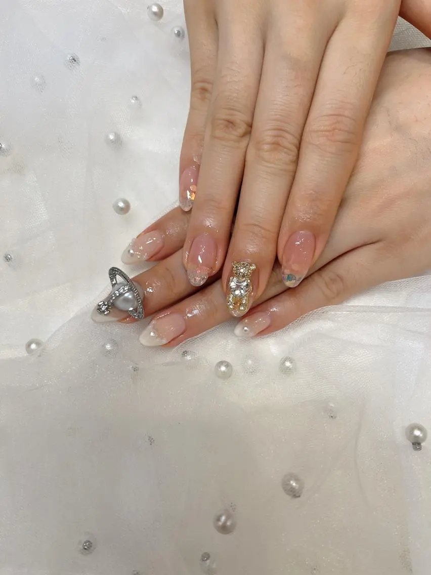 ネイル アートネイル フラッシュネイル フラワーネイル フットネイル フレンチネイル ハンドネイル ハンドケア Moci Nail Salonのネイルデザイン