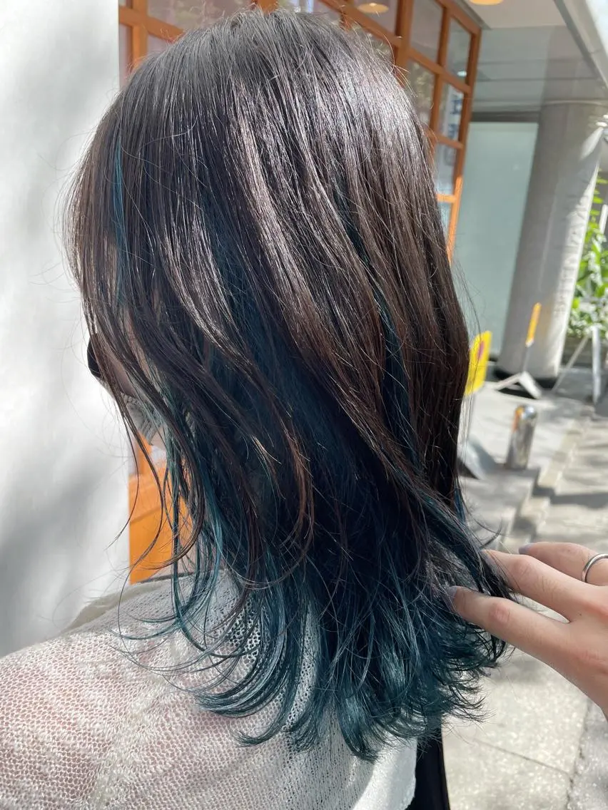 セミロング カラー ヘアカラー 【店長】 草間大輔のヘアスタイル
