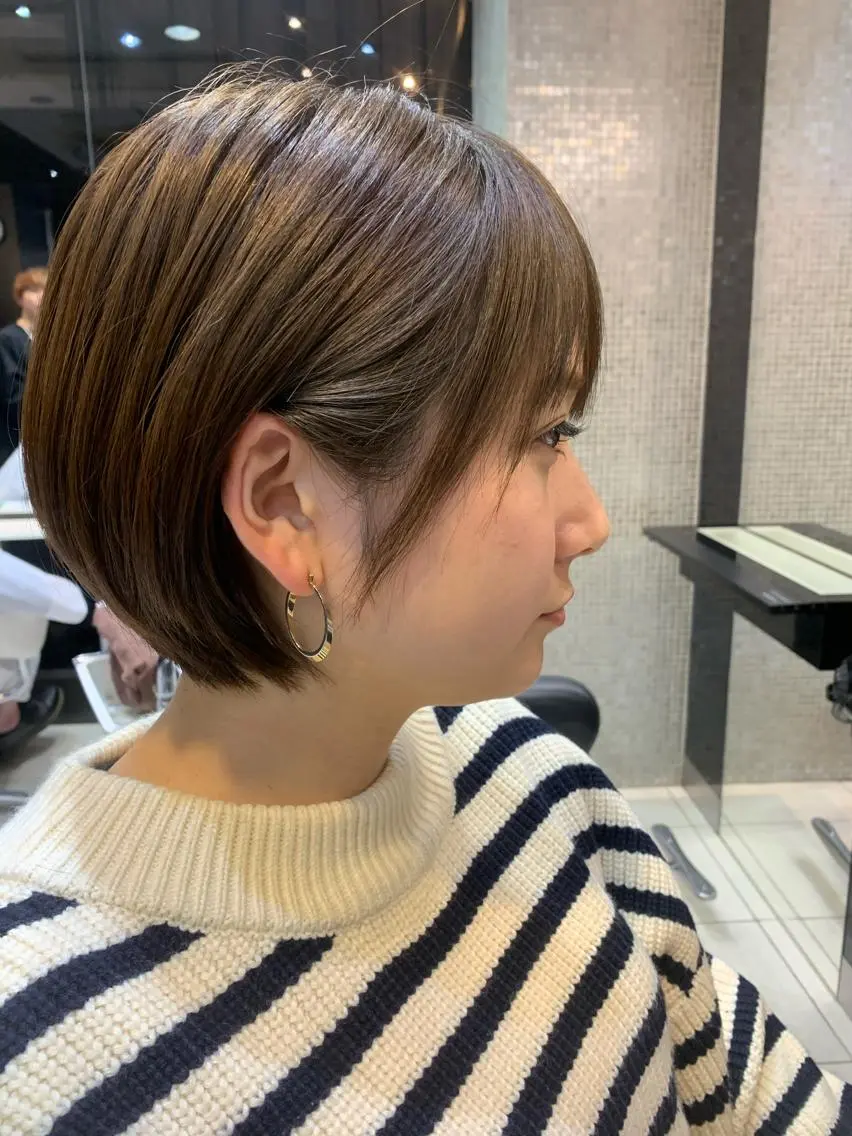 ショート カラー パーマ ヘアアレンジ カット Bianca 代表 硲 貴亮【東武練馬】のヘアスタイル