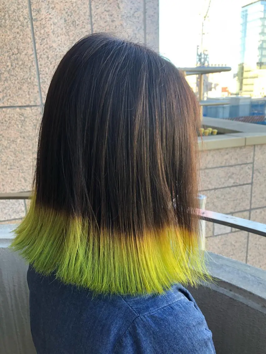 ミディアム カラーアンドケアリタ kitamuuuのヘアスタイル