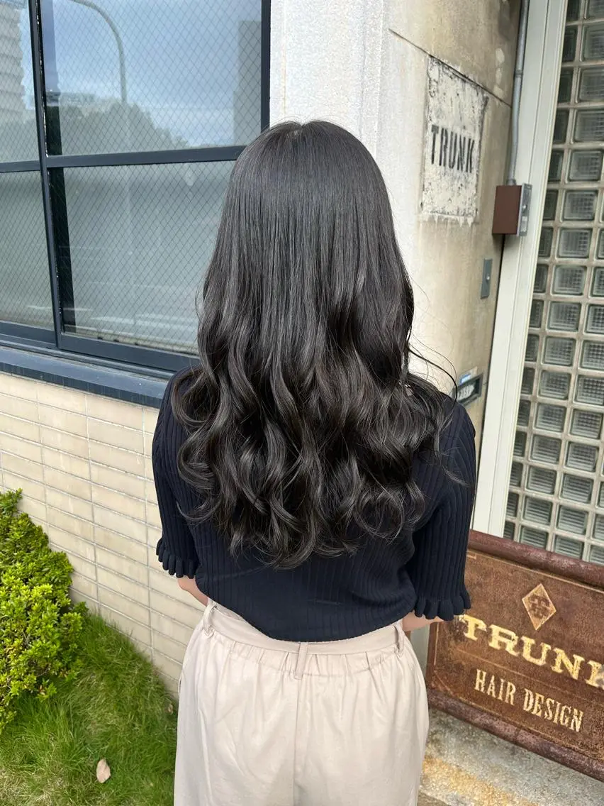 ロング カラー 古川 尚実のヘアスタイル