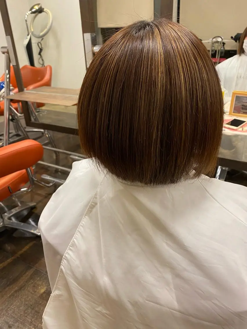 ショート 縮毛矯正 合志宗真/店長 /新規指名No.1のヘアスタイル