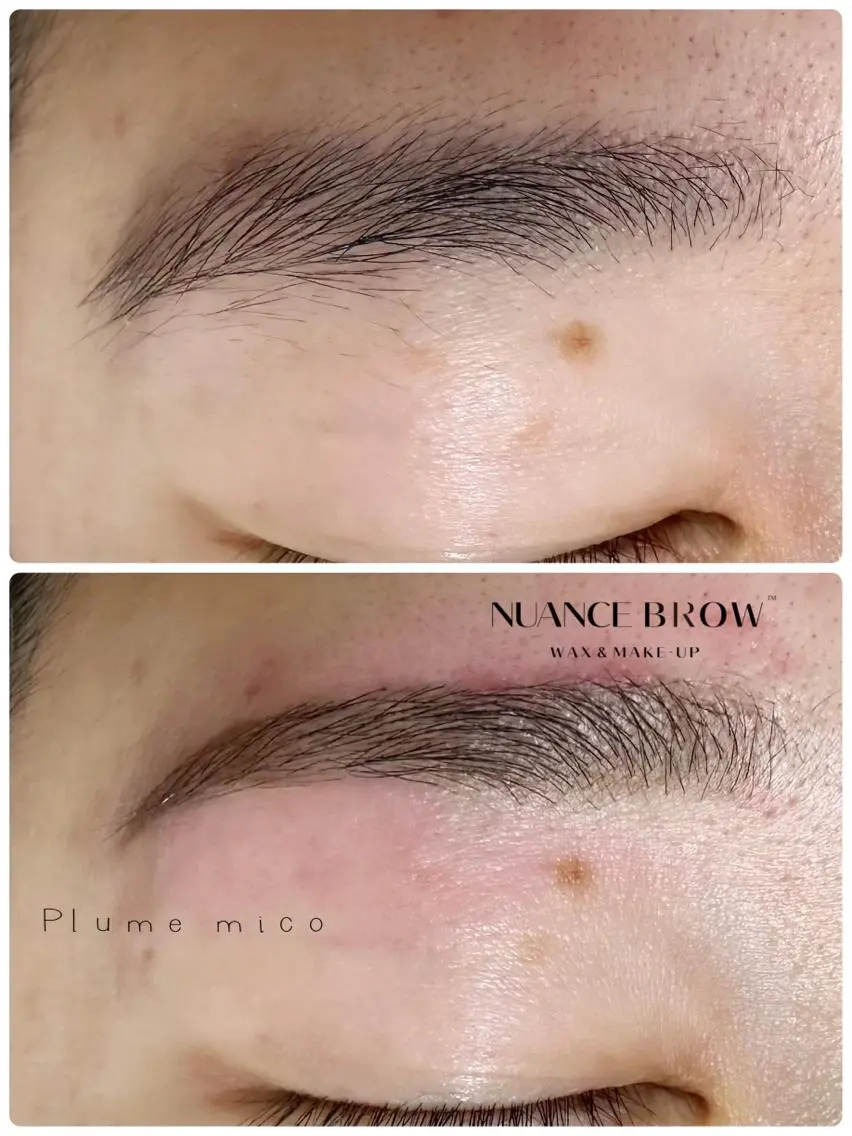 アイブロウ ワックス脱毛 Plume micoのマツエク・マツパデザイン