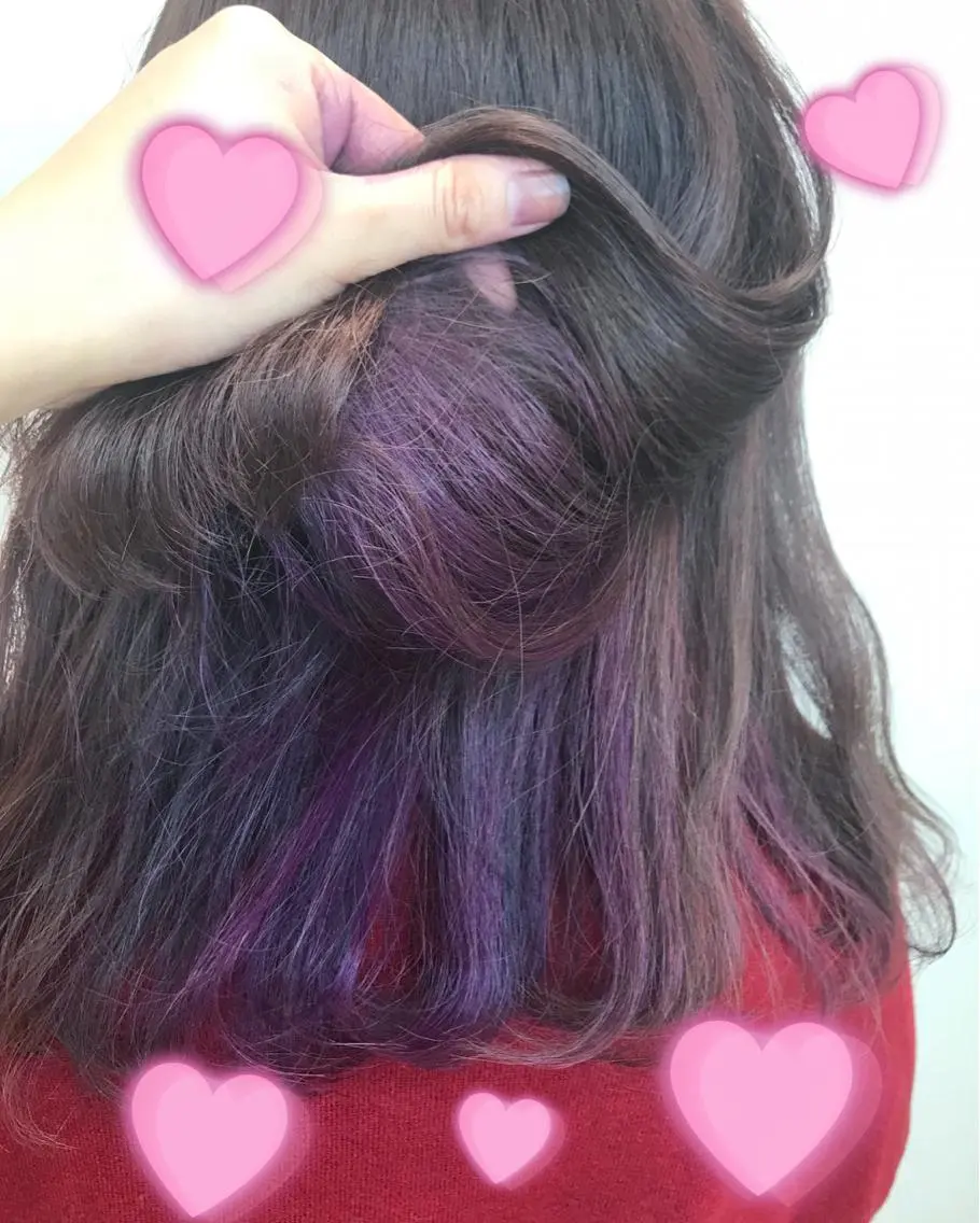 カラー インナーカラー 新宿駅近♡個室 ♡関口三都季🌜のヘアスタイル