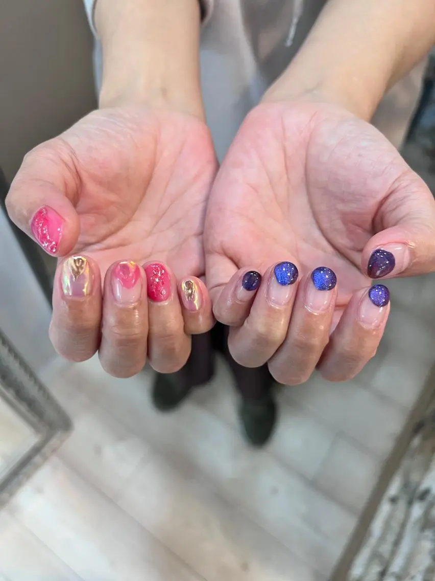 ネイル いちじゅう あおいのネイルデザイン
