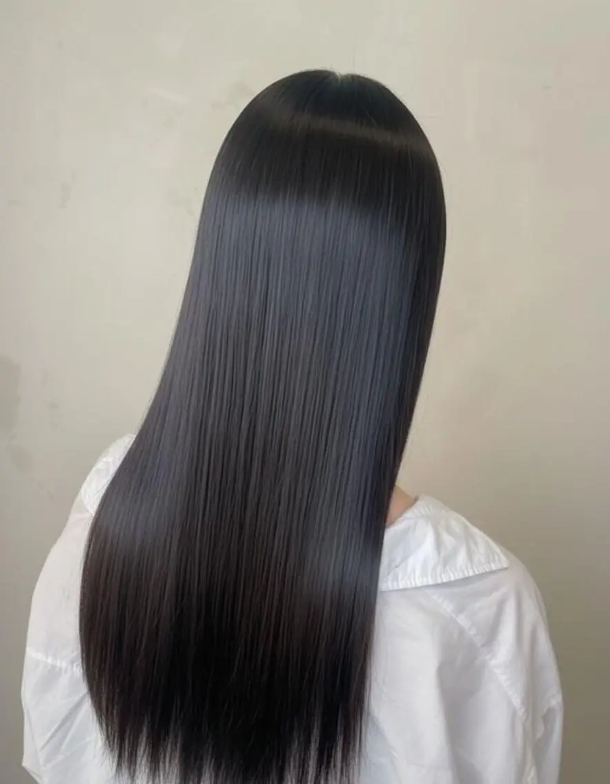 ロング 松田 楽のヘアスタイル