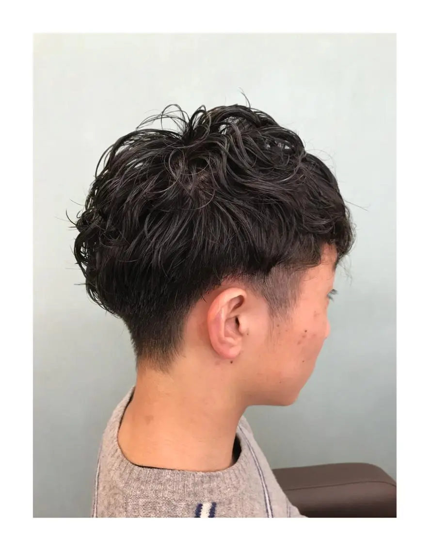パーマ メンズ メンズパーマ natsuki .のヘアスタイル