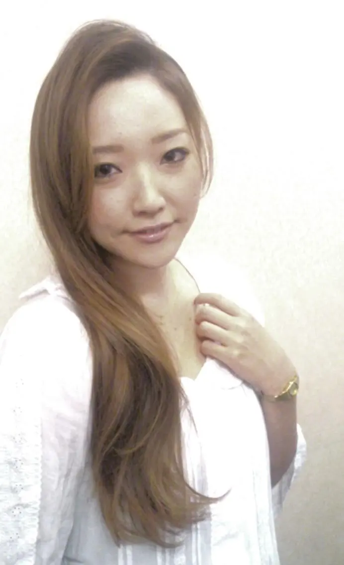 ロング ハイライト 佐野 智史のヘアスタイル