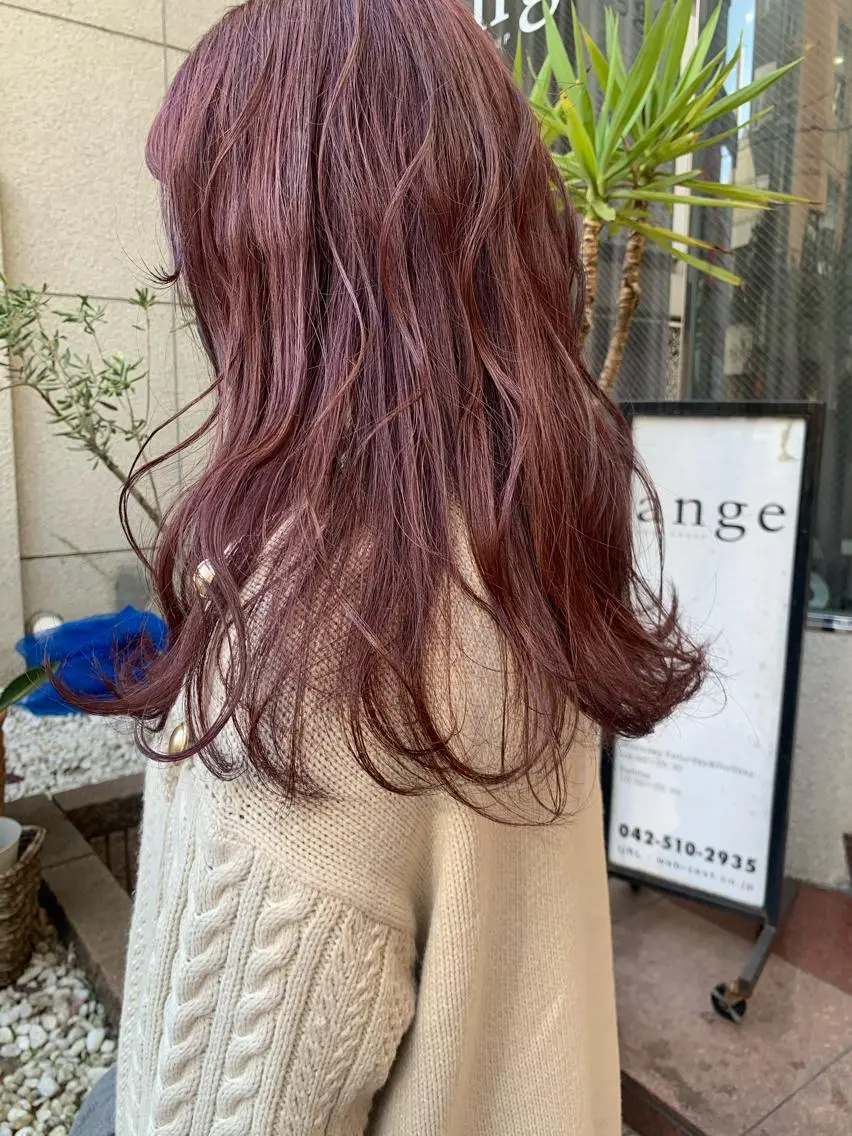 カラー RISAKO レイヤーカット🎀のヘアスタイル