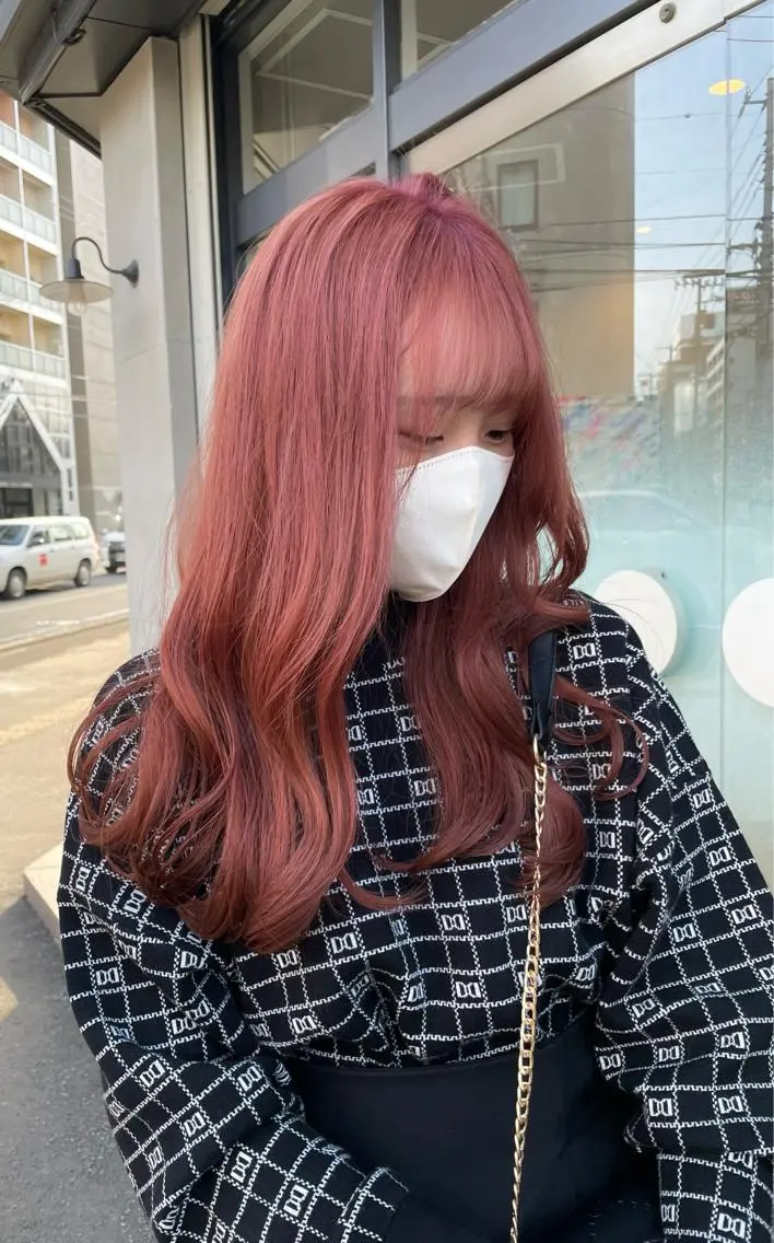 ロング エクステ 近野 美月のヘアスタイル