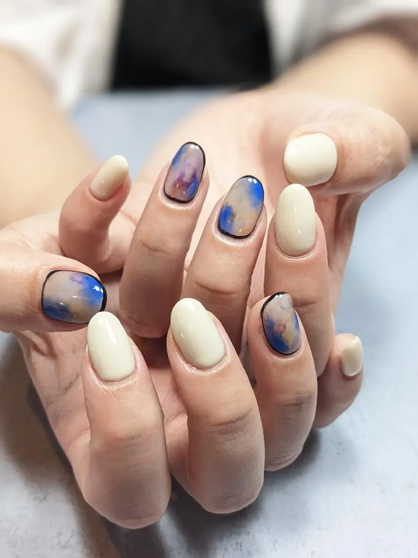 ネイル ニュアンスネイル Nail SIRANGANAのネイルデザイン
