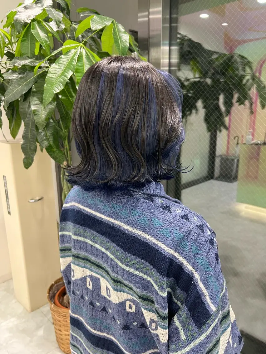 ショート カラー パーマ ヘアアレンジ メンズ キッズ ネイル マツエク・マツパ アイブロウ KANAMI 🌏のヘアスタイル
