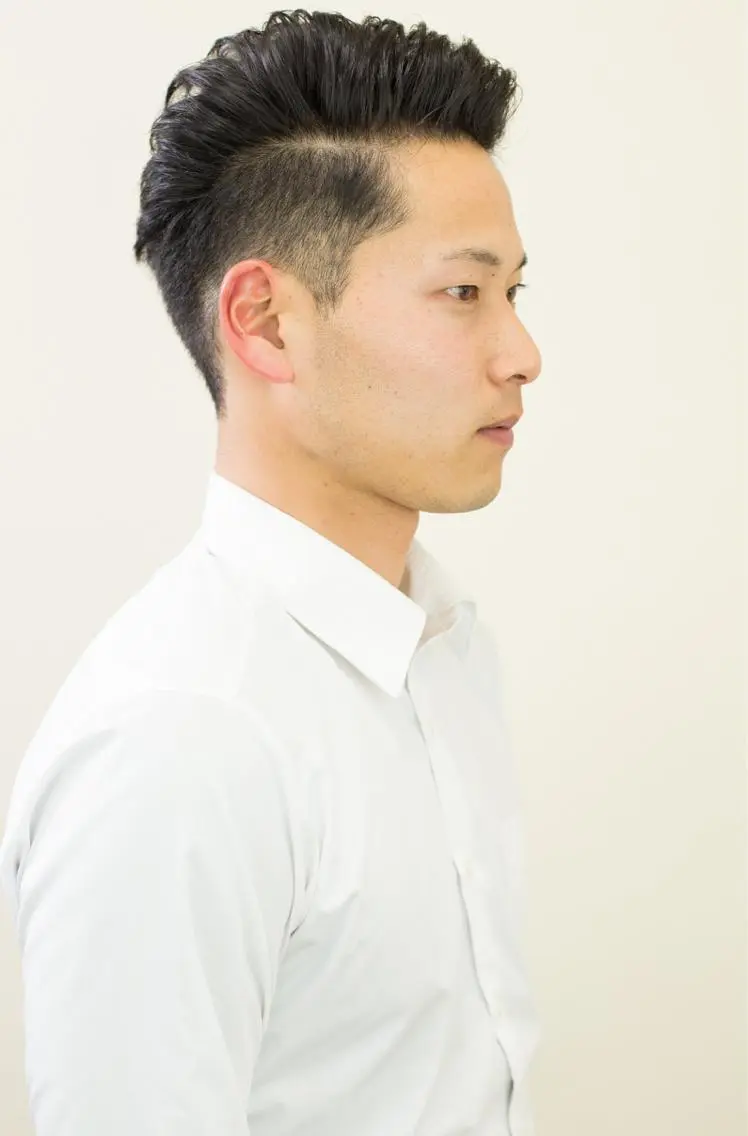 ショート メンズ 宮田 一宏のヘアスタイル