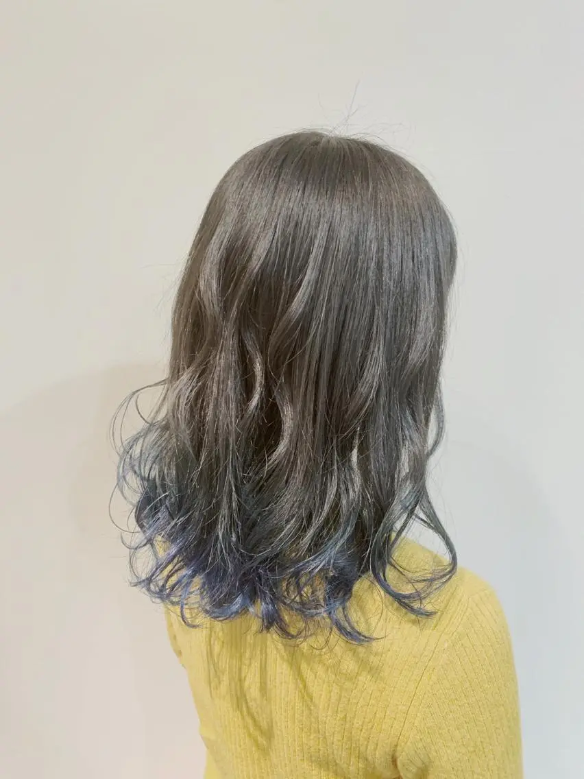 ロング カラー ヘアアレンジ 🌿‬ ܸAir 透明感🌱西村知佳のヘアスタイル