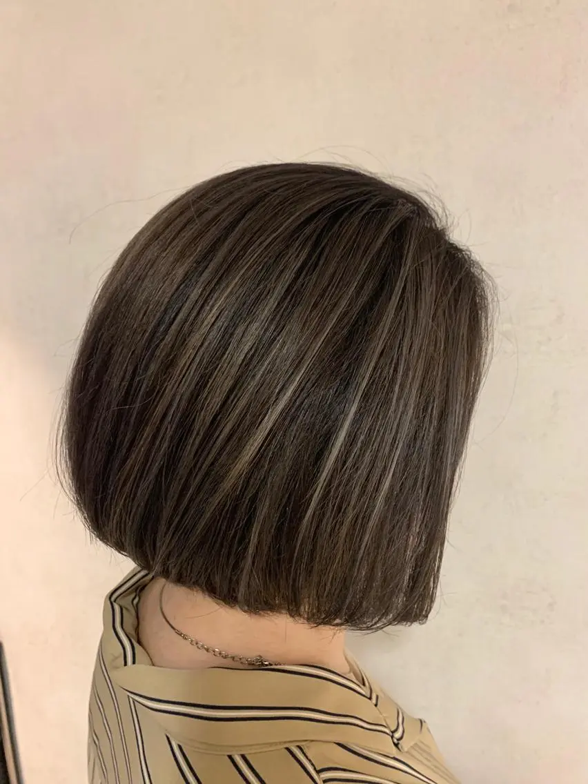 ミディアム 市村 正義のヘアスタイル
