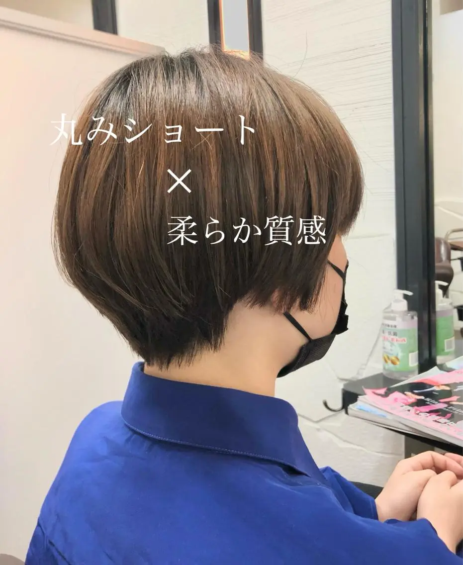 ショート ショートヘア カット トリートメント ボブ/縮毛矯正/ レイヤー/塚田のヘアスタイル