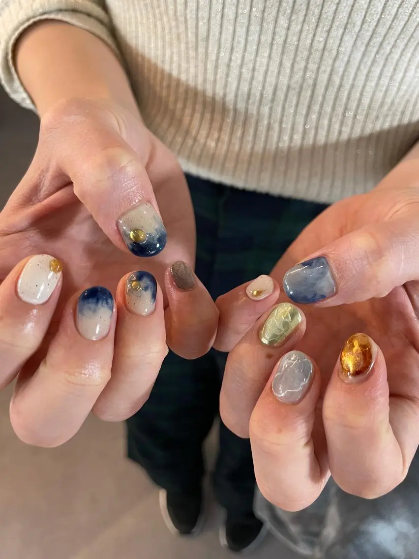 ネイル ハンドネイル sabo... nailのネイルデザイン