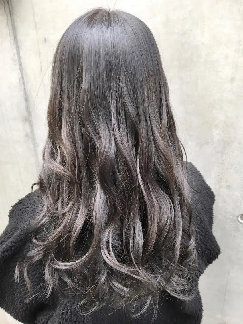ロング カラー ヘアカラー トリートメント ✨髪質改善縮毛矯正✨ 宇田川修平のヘアスタイル
