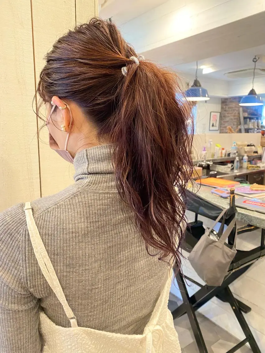 ロング カラー 【仙川】 セリナ‎のヘアスタイル