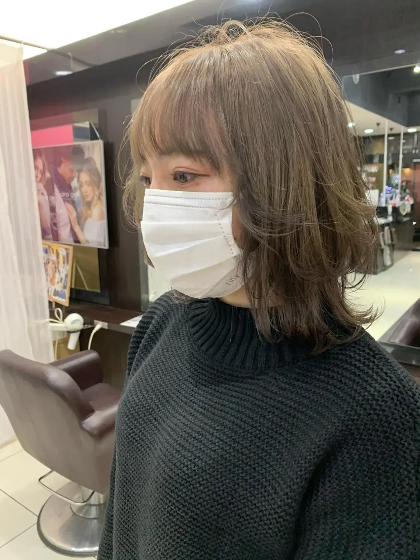 カラー メンズ指名no'1 佐藤　亘のヘアスタイル