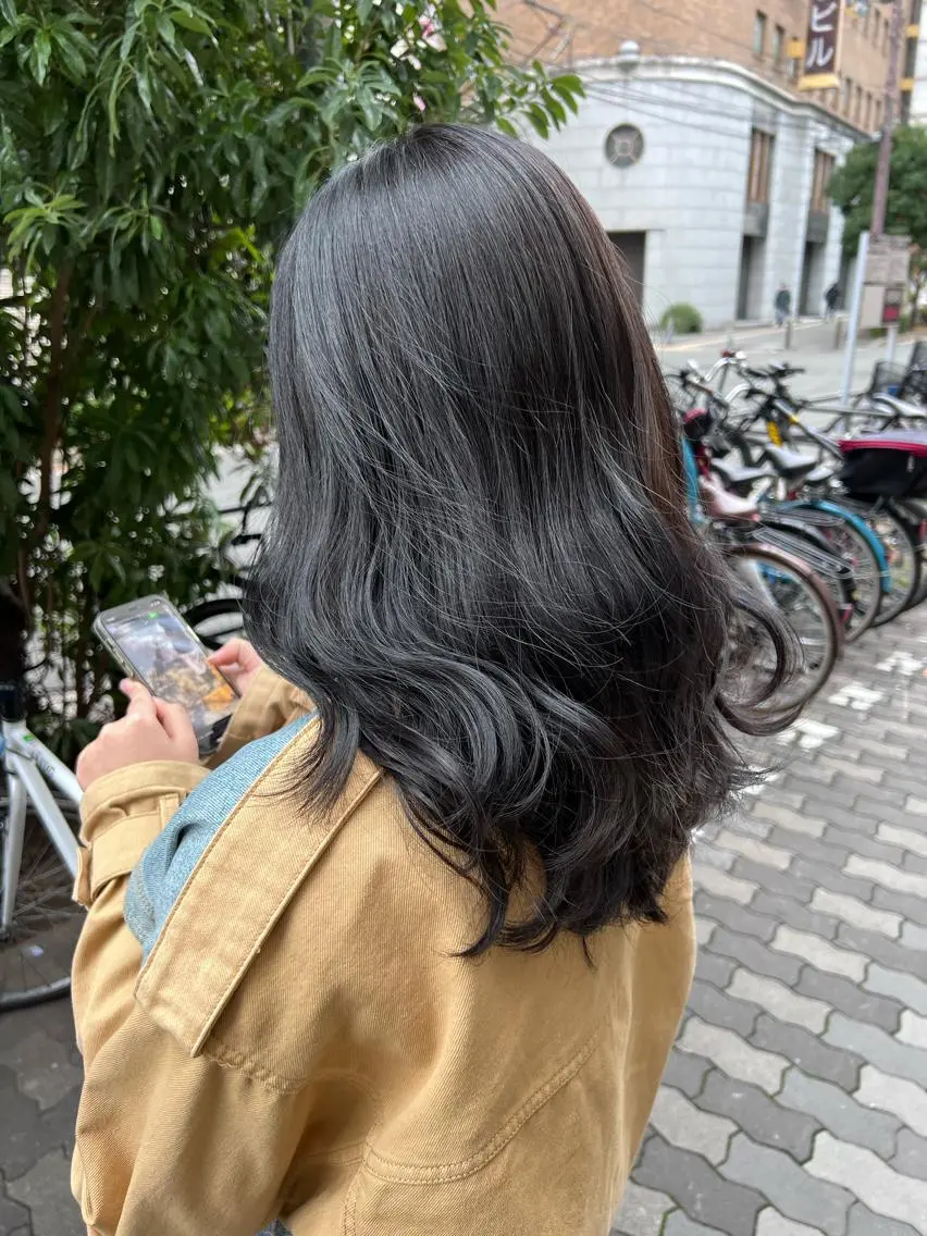 セミロング カット ヘアカラー トップスタイリスト/ アユミのヘアスタイル
