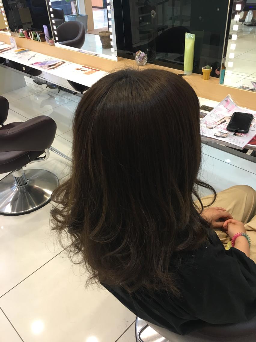 セミロング 植田 敬太のヘアスタイル