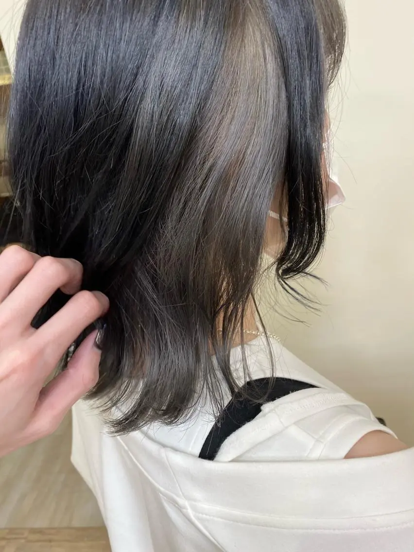 カラー SALOWIN栄 高須大貴のヘアスタイル